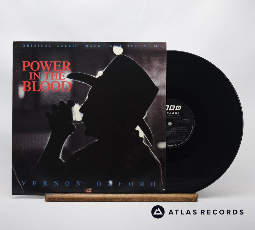 Vernon Oxford Power In The Blood LP Vinyl Record - Front Cover & Record