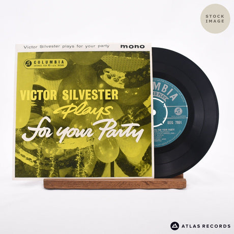 Victor Silvester Plays For Your Party Vinyl Record - Sleeve & Record Side-By-Side