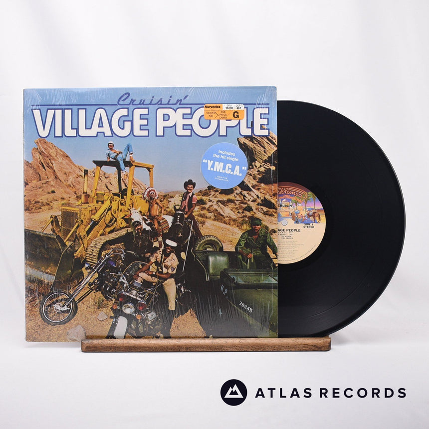 Village People Cruisin' LP Vinyl Record - Front Cover & Record