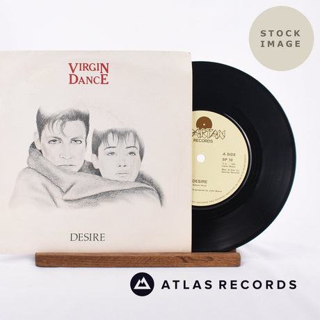 Virgin Dance Desire 1987 Vinyl Record - Sleeve & Record Side-By-Side