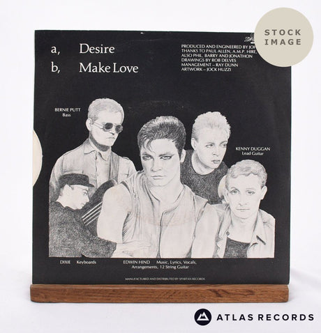 Virgin Dance Desire 1987 Vinyl Record - Reverse Of Sleeve