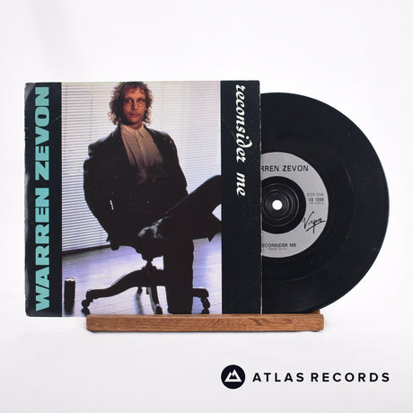 Warren Zevon Reconsider Me 7" Vinyl Record - Front Cover & Record