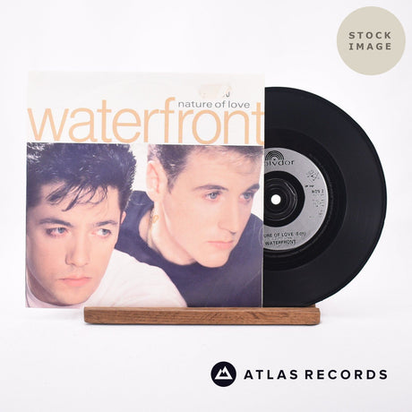 Waterfront Nature Of Love 7" Vinyl Record - Sleeve & Record Side-By-Side