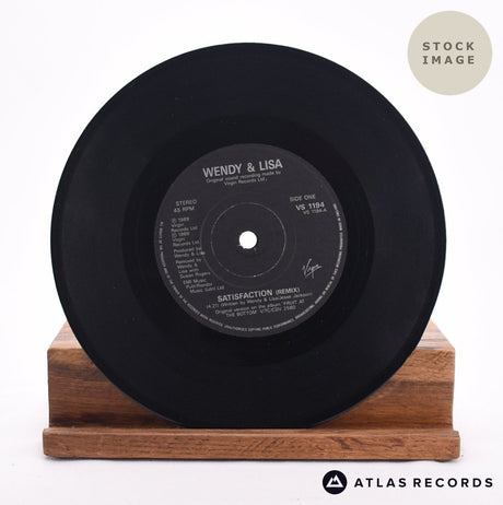 Wendy & Lisa Satisfaction 7" Vinyl Record - Record A Side