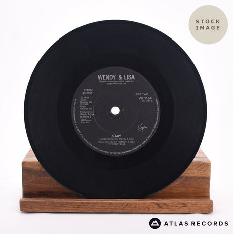 Wendy & Lisa Satisfaction 7" Vinyl Record - Record B Side