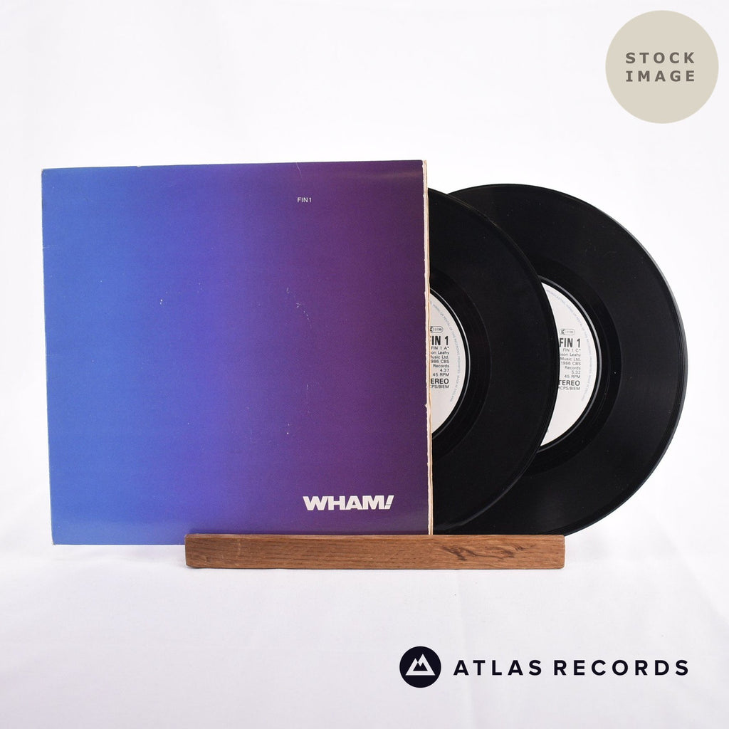 Wham! The Edge Of Heaven Vinyl Record - Reverse Of Sleeve