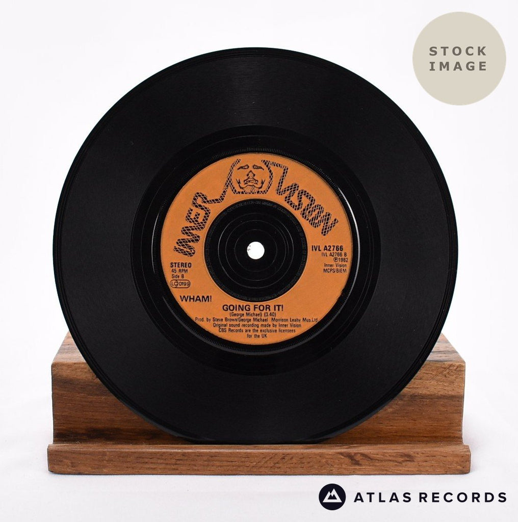 Wham! Young Guns Vinyl Record - Record B Side