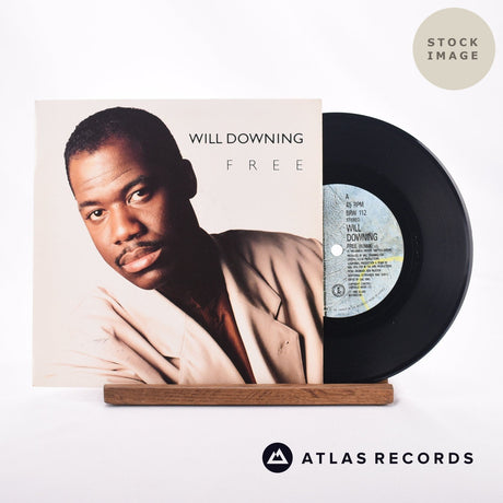 Will Downing Free 7" Vinyl Record - Sleeve & Record Side-By-Side