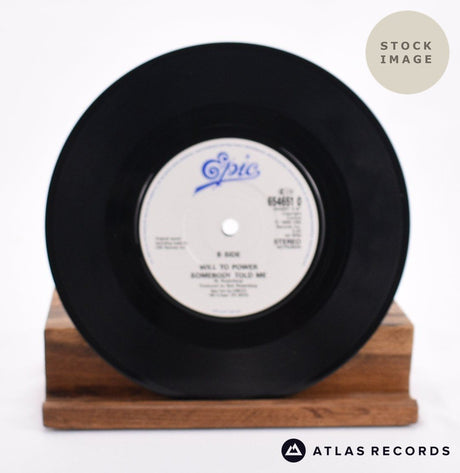Will To Power Fading Away Vinyl Record - Record B Side