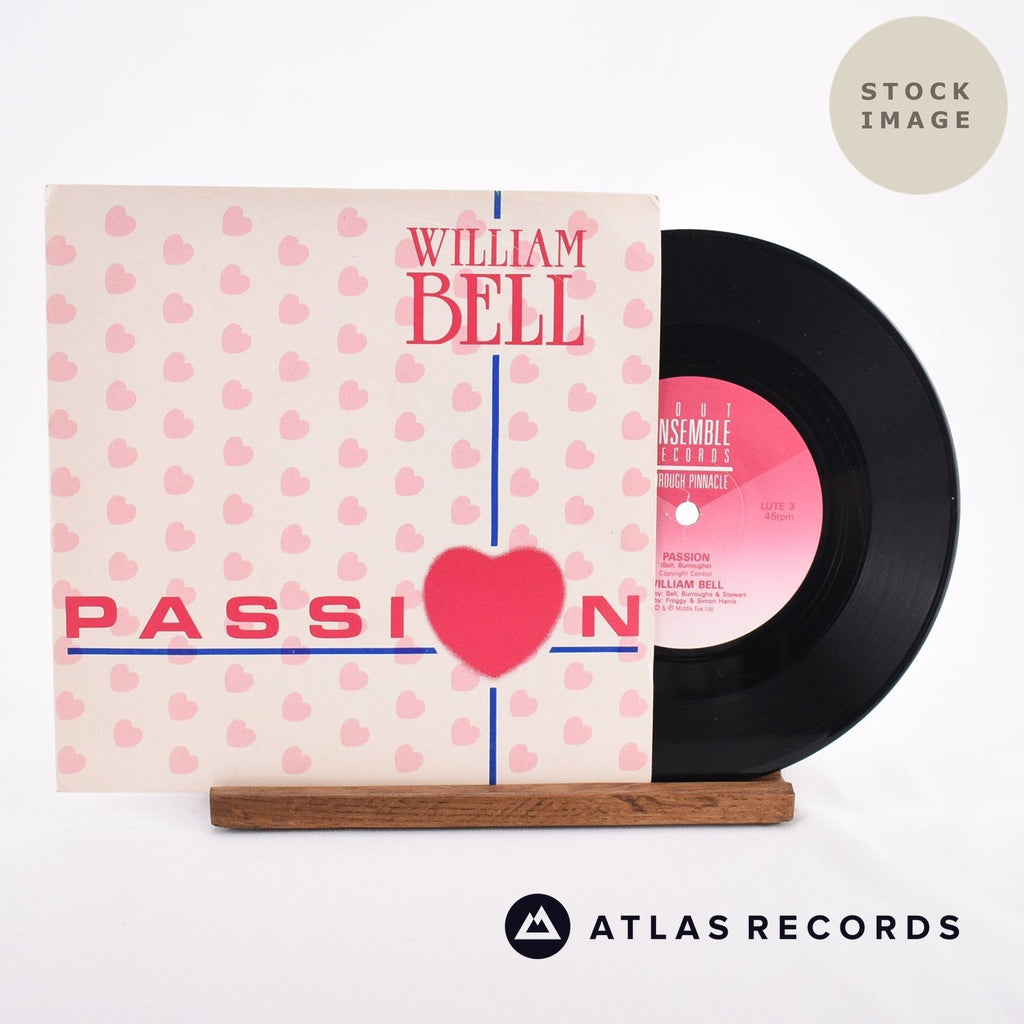 William Bell Passion Vinyl Record - Sleeve & Record Side-By-Side