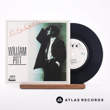 William Pitt City Lights 7" Vinyl Record - Front Cover & Record