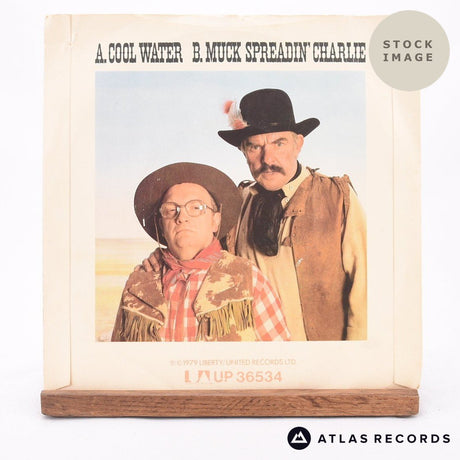 Windsor Davies Cool Water 7" Vinyl Record - Reverse Of Sleeve