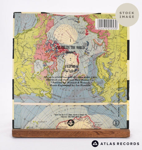 Womack & Womack Celebrate The World Vinyl Record - Reverse Of Sleeve