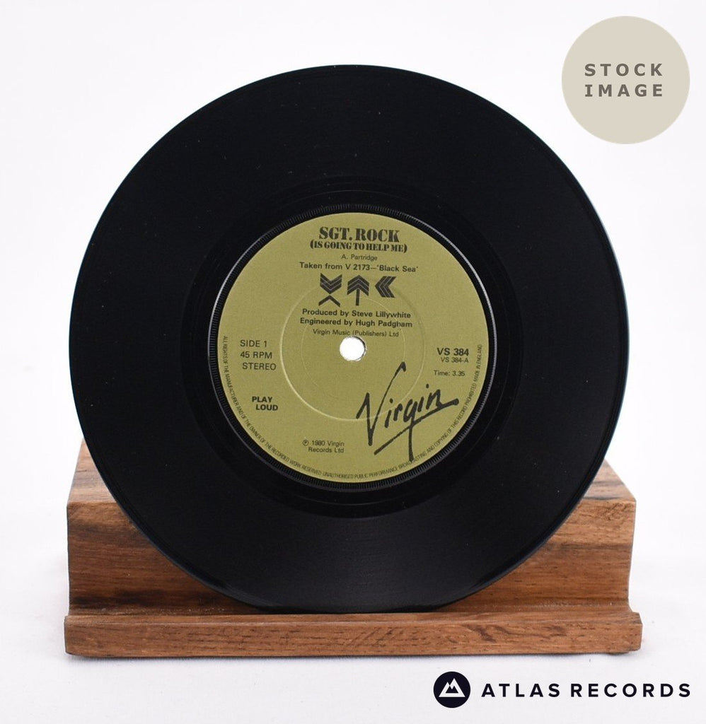 XTC Sgt. Rock 1981 Vinyl Record - Record A Side
