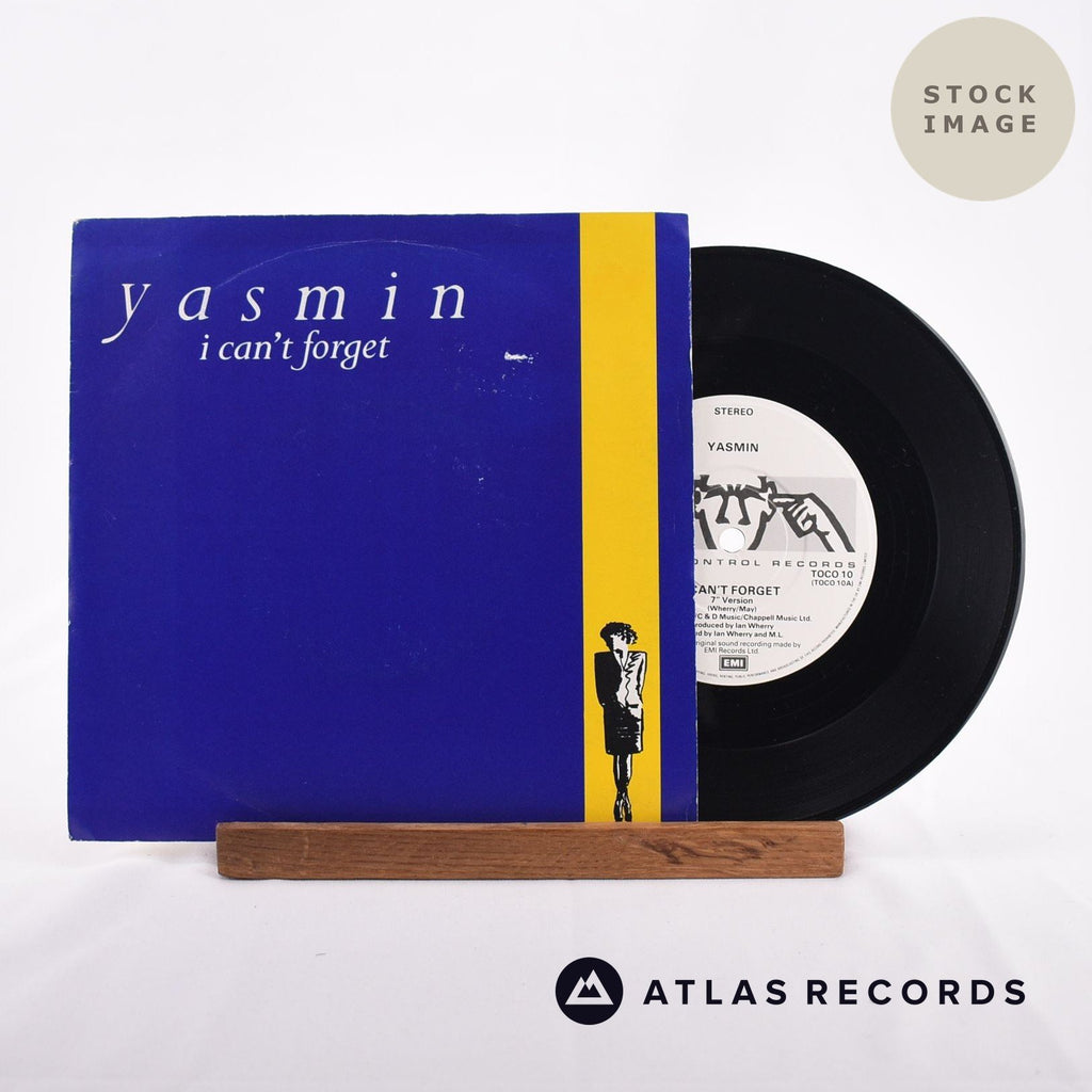 Yasmin James I Can't Forget Vinyl Record - Sleeve & Record Side-By-Side