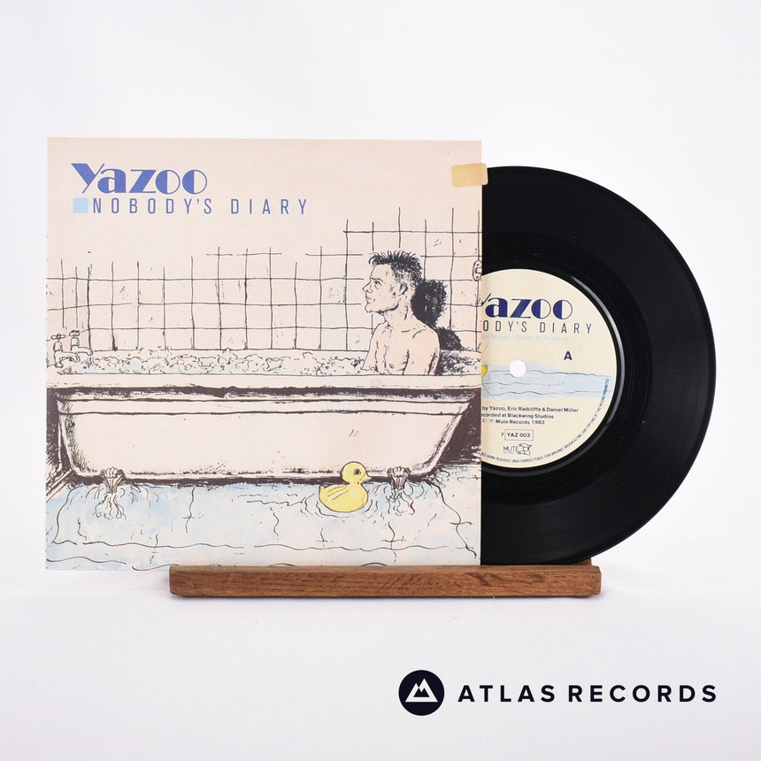 Yazoo Nobody's Diary 7" Vinyl Record - Front Cover & Record