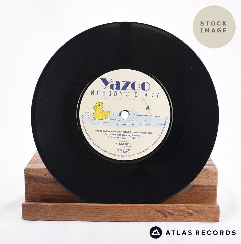 Yazoo Nobody's Diary Vinyl Record - Record A Side