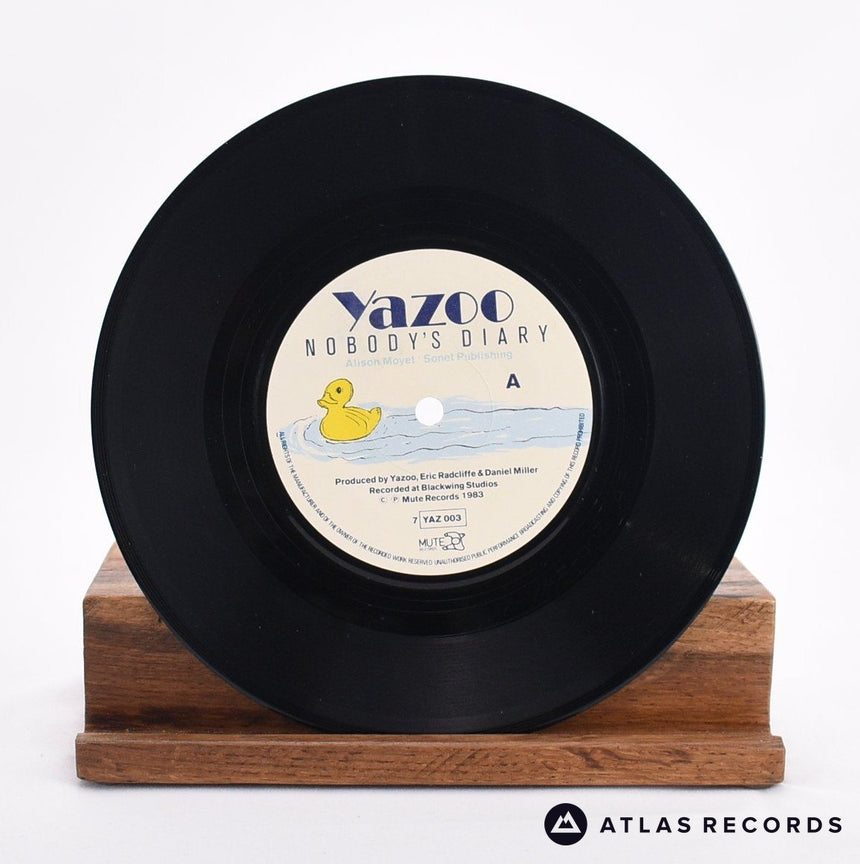 Yazoo - Nobody's Diary - 7" Vinyl Record - EX/EX
