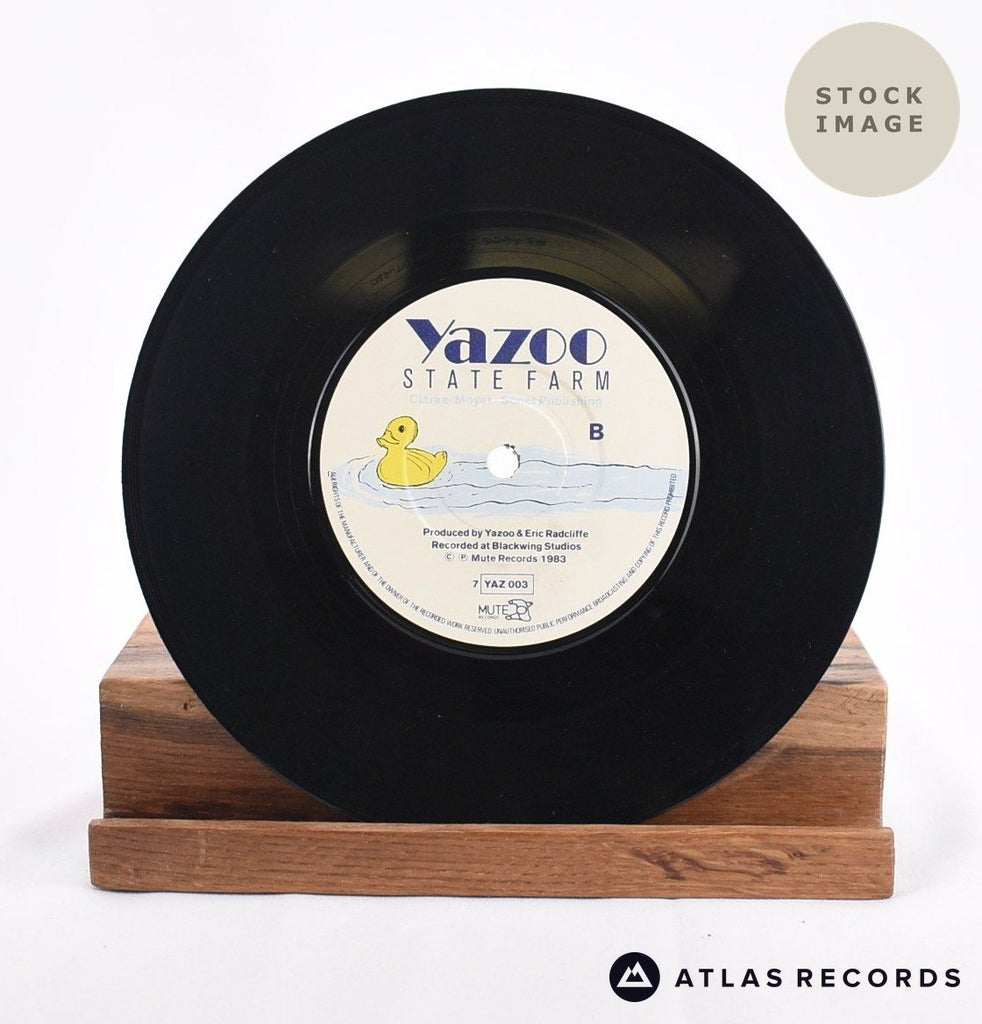 Yazoo Nobody's Diary Vinyl Record - Record B Side