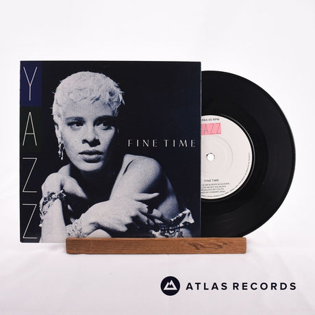 Yazz Fine Time 7" Vinyl Record - Front Cover & Record
