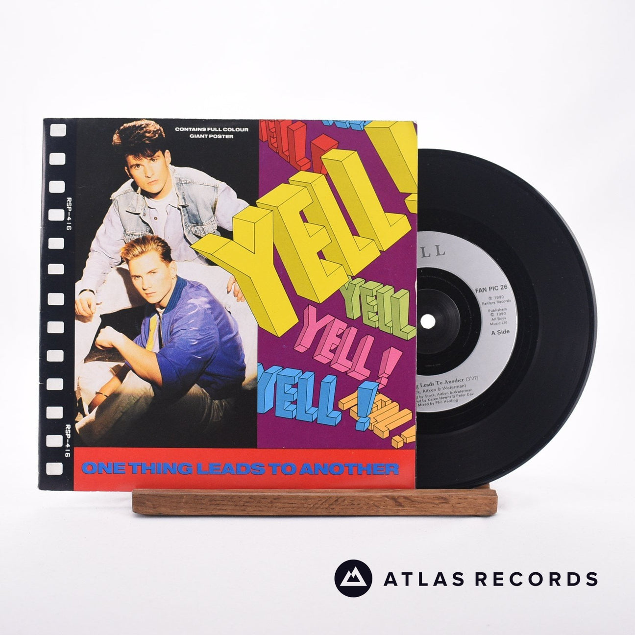 Yell! One Thing Leads To Another 7" Vinyl Record - Front Cover & Record