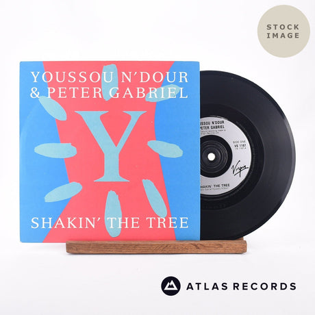 Youssou N'Dour Shakin' The Tree 7" Vinyl Record - Sleeve & Record Side-By-Side