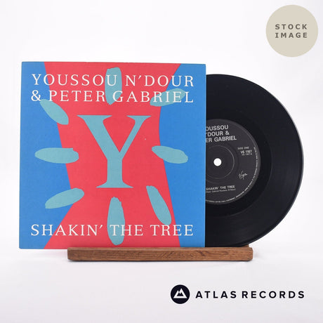 Youssou N'Dour Shakin' The Tree 7" Vinyl Record - Sleeve & Record Side-By-Side