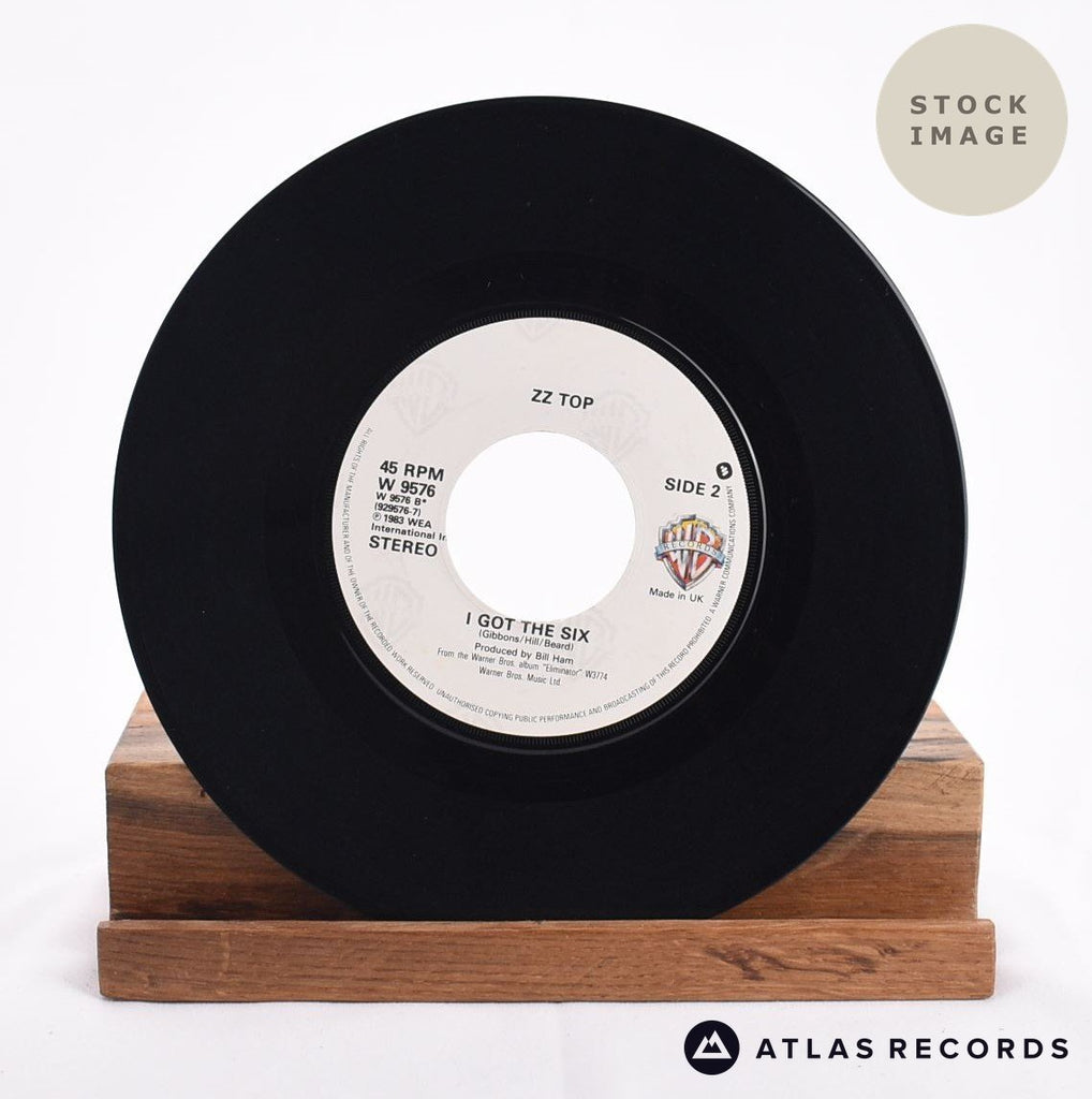 ZZ Top Sharp Dressed Man Vinyl Record - Record B Side