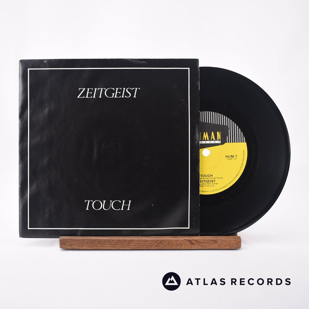 Zeitgeist Touch 7" Vinyl Record - Front Cover & Record