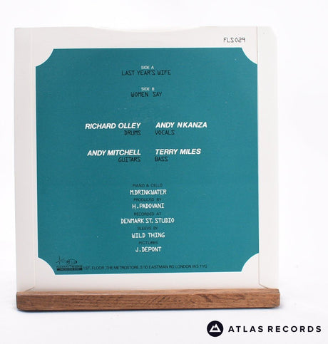 Zero Le Creche - Last Year's Wife - 7" Vinyl Record - EX/EX