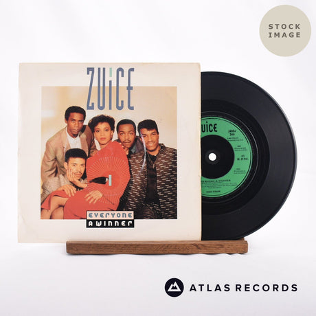 Zuice Everyone A Winner 7" Vinyl Record - Sleeve & Record Side-By-Side