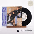 a-ha The Blood That Moves The Body Vinyl Record - Sleeve & Record Side-By-Side