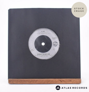 a-ha Manhattan Skyline 7" Vinyl Record - Sleeve & Record Side-By-Side